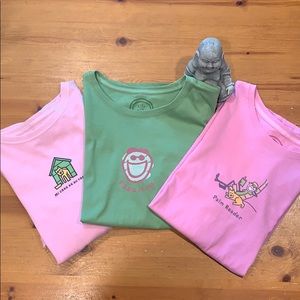 LIFE IS GOOD SHIRTS (3) TRIO SET